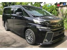 Toyota Vellfire 2.5 ZG DVD PLAYER REAR MONITOR RAYA PROMOTION 2015