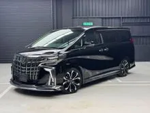 UNREG 2020 Toyota Alphard 2.5 G SC Modellista MPV, SUNROOF, JBLPREMIUM SOUND SYSTEM, 360, BSM, DIM, 20 INCH ALLOY WHEEL, READY STOCK
