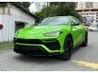 Recon 2022 Lamborghini Urus 4.0 VERDE MANTIS 1 AND ONLY READY STOCK MALAYSIA Green
