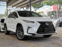 2017 Lexus RX200t 2.0 F Sport SUV FULLY RED LEATHER SEAT