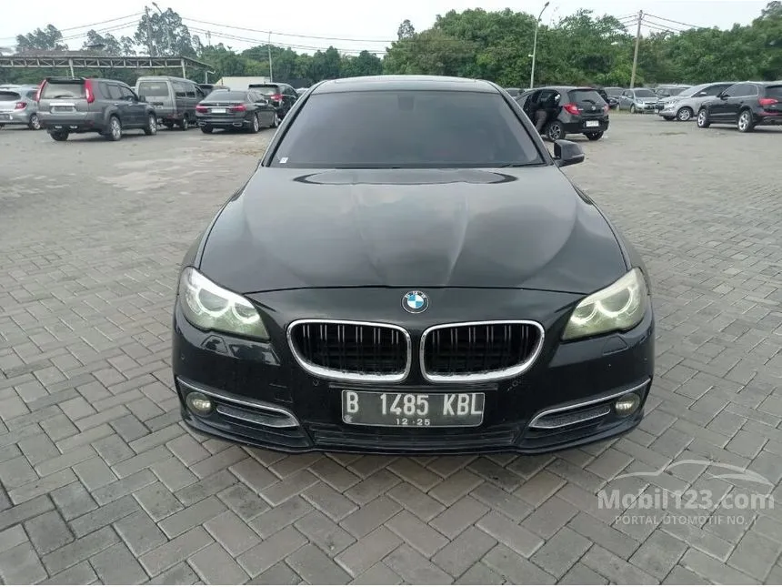 Jual Mobil BMW 520d 2015 Luxury 2.0 di DKI Jakarta Automatic Sedan Hitam Rp 350.000.000