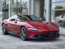 7500km 2022 Ferrari Roma 3.9 Coupe, Apple Car Play, 360 Surround Camera READY STOCK