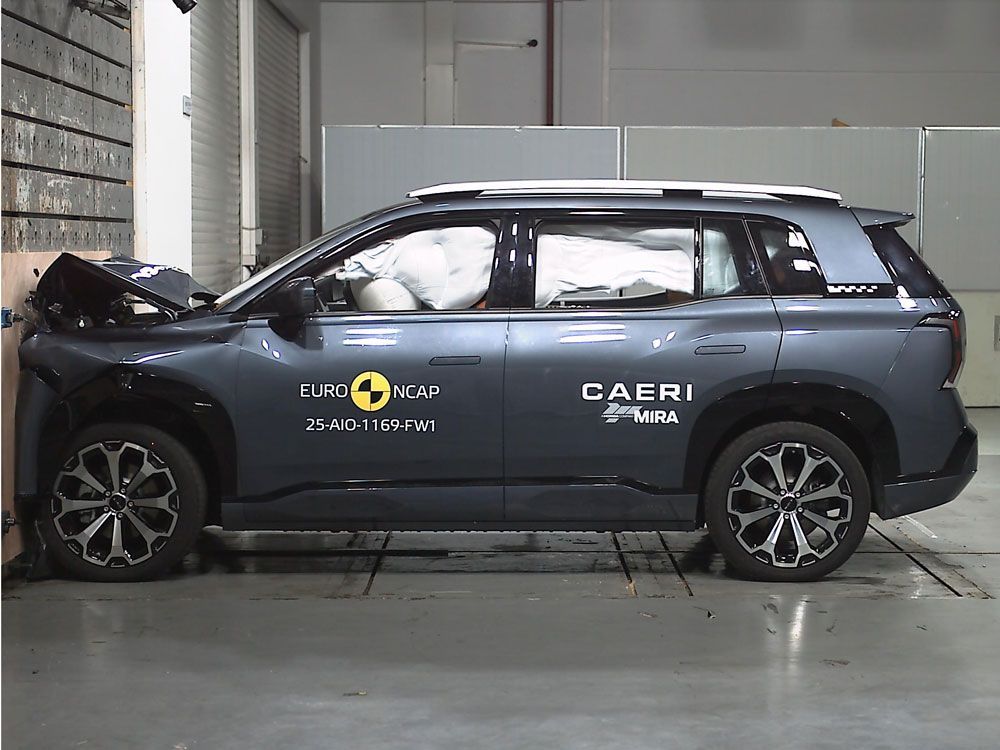 Keren! GAC Aion V Berhasil Dapat Bintang 5 Tes Keselamatan Euro NCAP