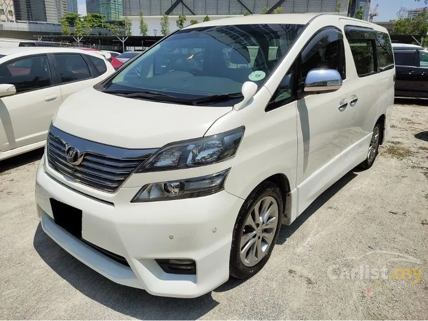 2011 Toyota Vellfire Z Platinum MPV