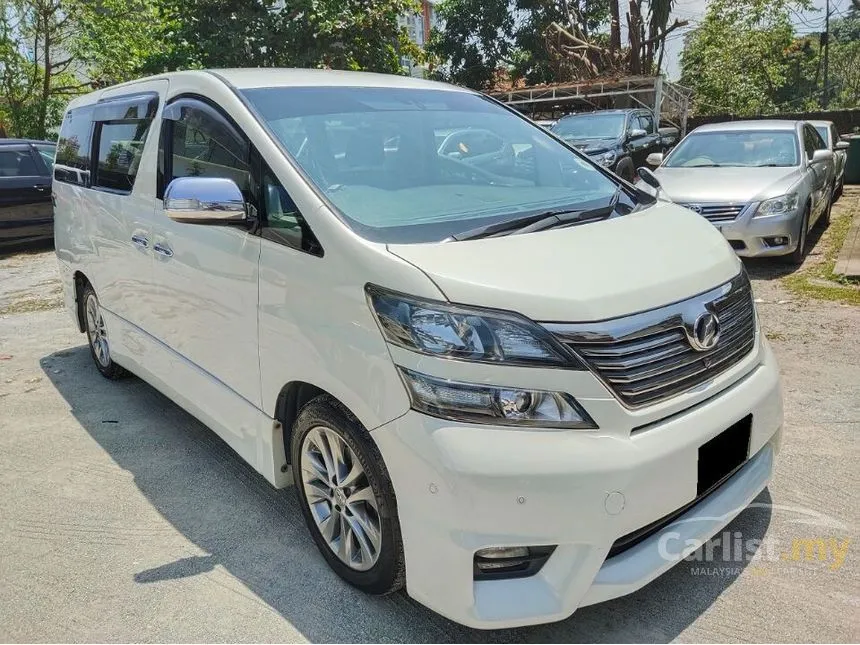 2011 Toyota Vellfire Z Platinum MPV