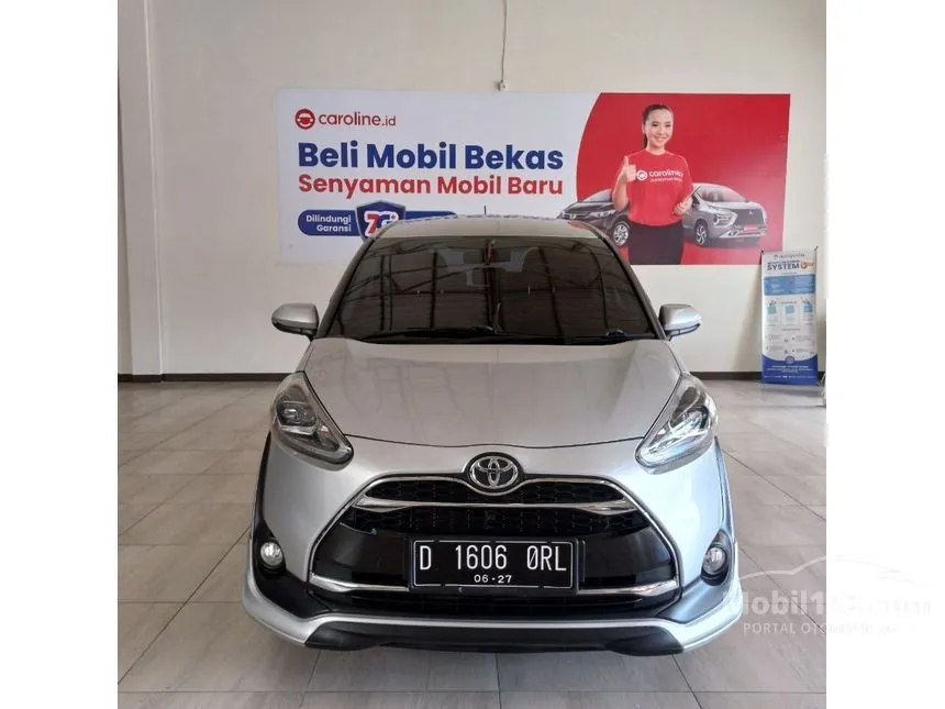 Jual Mobil Toyota Sienta 2017 Q 1.5 di Jawa Barat Automatic MPV Silver Rp 196.000.000