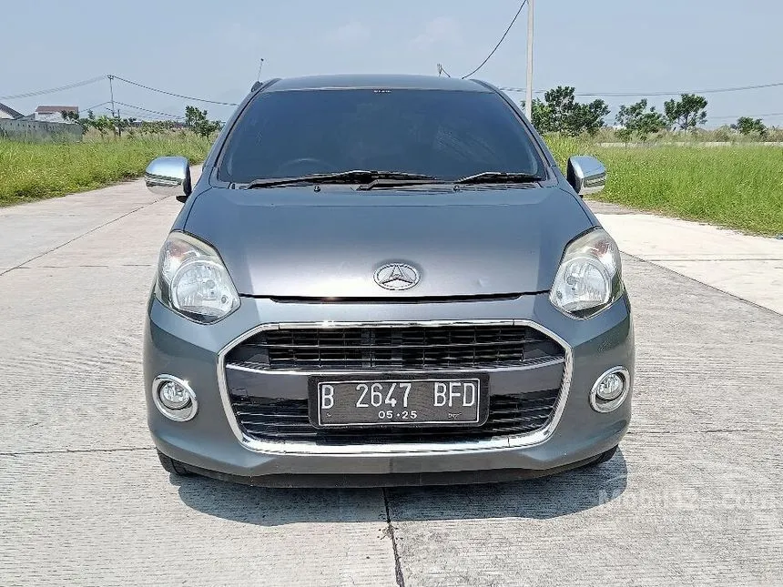 Jual Mobil Daihatsu Ayla 2015 X 1.0 di Jawa Barat Manual Hatchback Abu