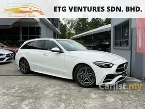 2022 MERCEDES BENZ  C180 STATION WAGON  1.5 AVANTGARDE AMG LINE WITH FREE SERVICE