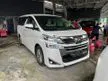Recon 2018 Toyota Vellfire 2.5 V HIGH SPEC ** Power Boot / 2 x Elec Seats / Memory Seats / Full Leather Seats / 7S / 2PD ** FREE 5 YEAR WARRANTY ** OFFER
