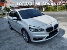 2016 BMW 218i 1.5 Active Tourer Hatchback F45 (LOAN KEDAI / LOAN BANK / LOAN CREDIT)