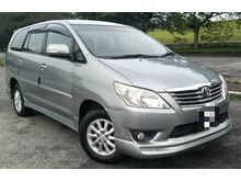 2013 Toyota Innova 2.0 G MPV (A) 2K MUKA TIP TOP