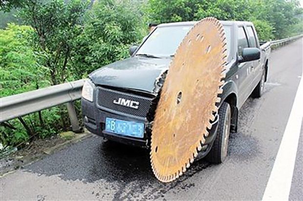 Chinese Driver's Pickup Truck 
