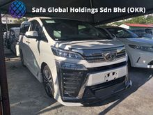 2018 Toyota Vellfire 2.5 ZG SUNROOF TRD BODYKIT DIM CAMERA ROOF TV UNREG18