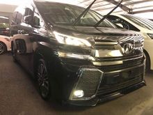 TOYOTA VELLFIRE 2.5 ZG UNREGISTER 2015