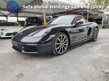 2018 Porsche 718 2.0 Boxster Convertible (CHEAPEST PRICE IN TOWN) UK SPEC /SPORT CHRONO /PDLS /BOSE SOUND SYSTEM /SPORT EXHAUST WITHOUT BUTTON /UNREG