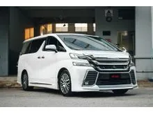 2015 Toyota Vellfire 2.5 ZG MPV