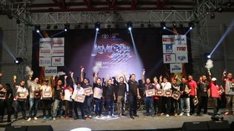 Ribuan Anggota Komunitas Mobil Semarakkan Toyota Jambore 2017
