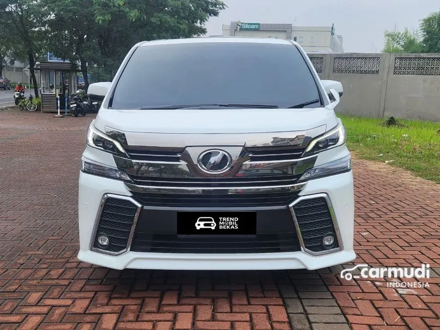 2015 Toyota Vellfire ZG MPV