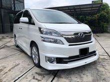 2013 Toyota Vellfire 3.5 VL Edition Full Spec