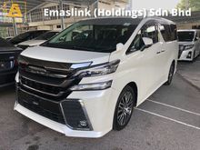 2016 Toyota Vellfire 2.5 ZG Pilot 7seather 360view PowerBoot Sunroof Keyless Push Start 7G
