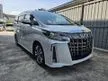 Recon 2021 Toyota Alphard 2.5 SC UNREG SUNROOF DIM BSM DISPLAY AUDIO