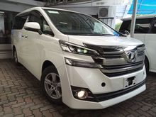 2016 Toyota Vellfire 2.5 X 8 Seater 1 Power Door