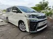 Recon PROMO 2019 Toyota Vellfire 2.5 ZA Z SA S CHEAPEST OFFER ALPINE PLAYER UNREG - Cars for sale