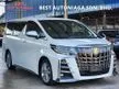 Recon 10k km mileage, 2021 Toyota Alphard 2.5 type gold MPV