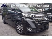 2015 Toyota Vellfire 2.5 V Spec Electric Memory Seat 7 Seater 2 Power Door Unregister for sale.