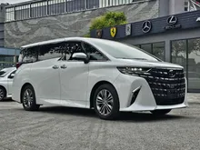 (Grade 6A, 1k KM) 2023 Toyota Alphard 2.5 Z MPV come with Universal Step 2024