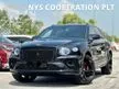 Recon 2022 Bentley Bentayga 4.0 V8 SUV Unregistered Memory Seat Power Seat KeyLess Entry Push Start Multi Function Steering Electric Power Assisted Ste