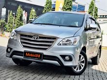 Innova G MT 2014 Hanya 20,8 Jt Atau Angs 3,4 Jtan Bawa Kendaraan