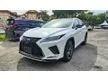 Recon 2020 Lexus RX300 2.0 Turbo F Sport SUV GRADE 5 / RED LEATHER / PANORAMIC SUNROOF / HUD / POWER BOOT / 360 CAMERA - Cars for sale