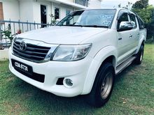 2012 Toyota Hilux 2.5 G VNT Pickup Truck (No accident) (Original Paint) (No off road use) (Very good condition Engine and Gearbox) (One Owner)