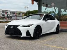 2021 Lexus IS 300 2.0 F Sport Sedan Mode Black S