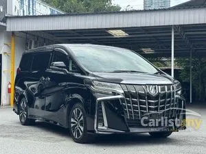 2022 Toyota Alphard 2.5 G S C Package SUNROOF DIM BSM JBL ROOF MONITOR POWER BOOT