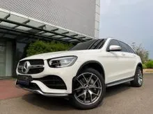 2019 Mercedes-Benz GLC200 2.0 AMG Line SUV TOTAL DP 250JT White On Black Km 8Rb Antik + Warranty Free Spareparts 3Years Kondisi Mulus TOTAL DP RINGAN