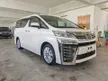 Recon 2020 Toyota Vellfire 2.5 Z NEW FACELIFT UNREG SUNROOF DISPLAY AUDIO