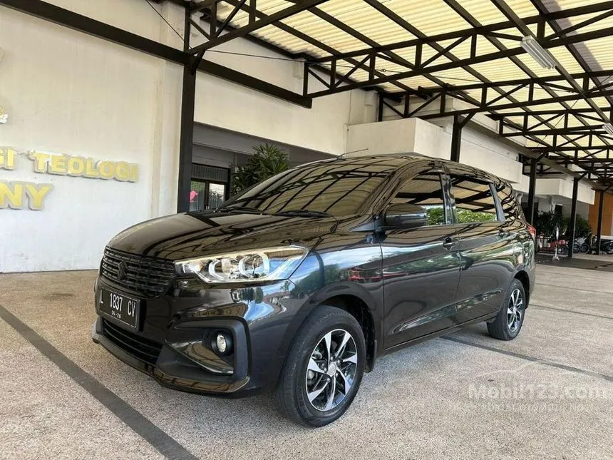 Jual Mobil Suzuki Ertiga 2021 GX 1.5 di Jawa Timur Automatic MPV Hitam Rp 197.000.000