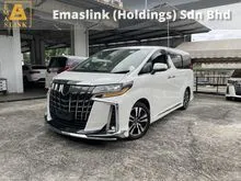 2019 Toyota Alphard 2.5 Sc Modelista Bodykit 360 Surround Camera Nappa Leather Memory Pilot Seats Free 5 Years Warranty