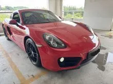 2015 Porsche Cayman 2.7 Coupe [ 2020 Registered , Low Mileage 77k , Direct To Owner ] 4 New Tayar Pirelli & New Battery