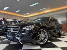 2018 Mercedes-Benz E300 2.0 AMG Line Sedan Nik2018 Black On Black Km10rb Antik Panoramic Sunroof Speedo Digital #AUTOHIGH #BEST VALUE