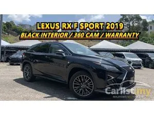 2019 LEXUS RX300 2.0 TURBO F SPORT SUV Over 50 Units Full Spec RX Available