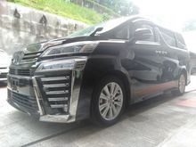 2018 Toyota Vellfire 2.5ZA Spec MPV