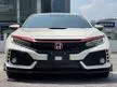Recon 2019 Honda Civic 2.0 Type R Hatchback/ Like New/ Civic/ Type R/ Manual/ Blitz exhaust/ Japan Spec/ Back up camera/ Digital meters/ best deal in town - Cars for sale