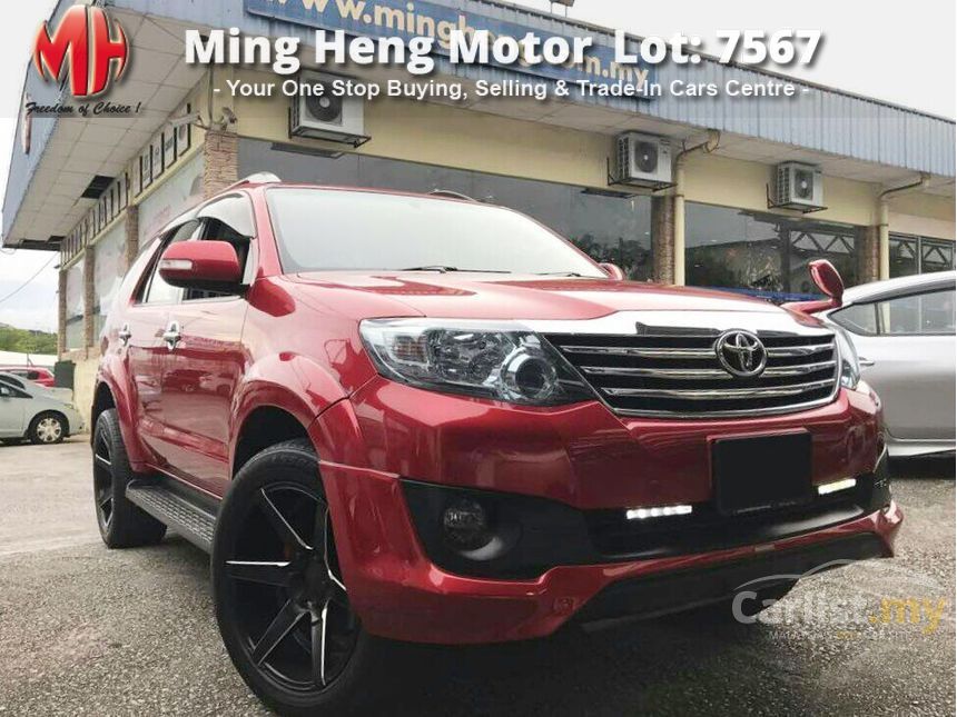 Special Offer 2014 Toyota Fortuner 2 7 V Trd Sportivo Suv