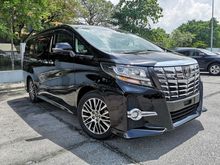 2015 Toyota Alphard 2.5 SC - JBL Full Spec 360 Camera