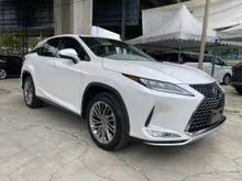 2022 Lexus RX 300 2.0 Unregistered BASE (24.000 Km) Black Interior 3LED BSM Power Boots