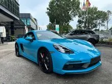 2019 Porsche 718 2.5 Cayman GTS Coupe PDLS PLUS CARBON BUCKET SEATS BOSE SOUND SYSTEM