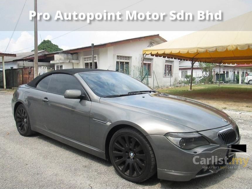 Bmw 645ci 2004 4 In Selangor Automatic Convertible Grey For Rm 2004 Bmw 645ci Convertible